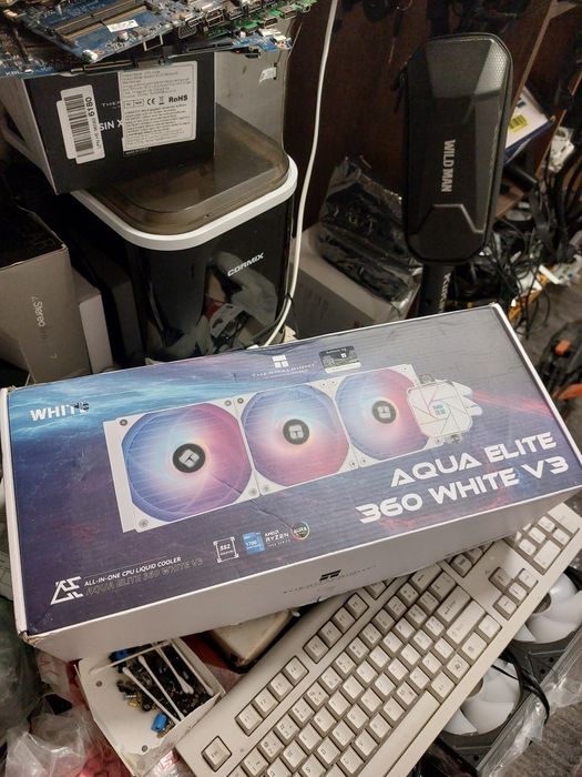 Cooler pe lichid cpu nou argb Thermalright 360 white,multisocket,box