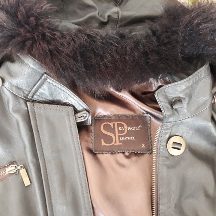 Дамско кожено яке SANPAULI