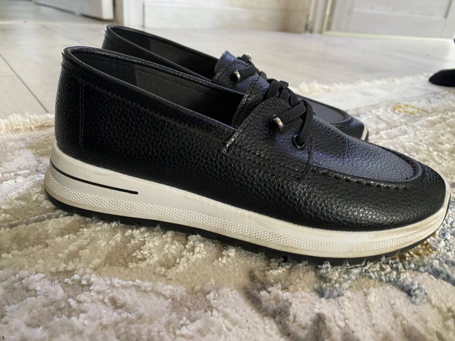 Лофферы черные классика