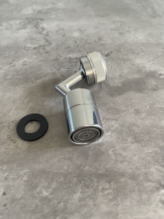 Adaptor/cap universal baterie bucatarie, baie - Inox