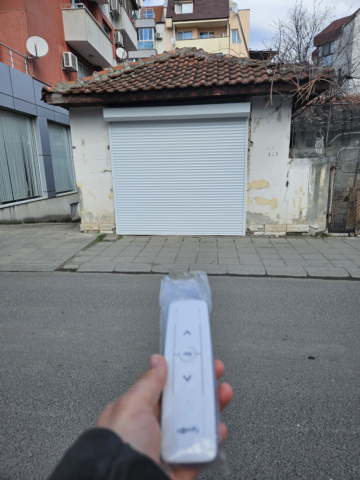 Врата за гараж с дистанционно