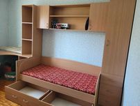 Кровать со шкафчиками