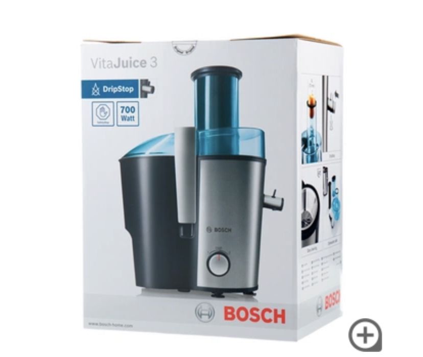 Центрифужная соковыжималка VitaJuice 3 Bosch MES3500