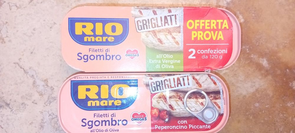 Insalatisime rio mare și gril două pe set