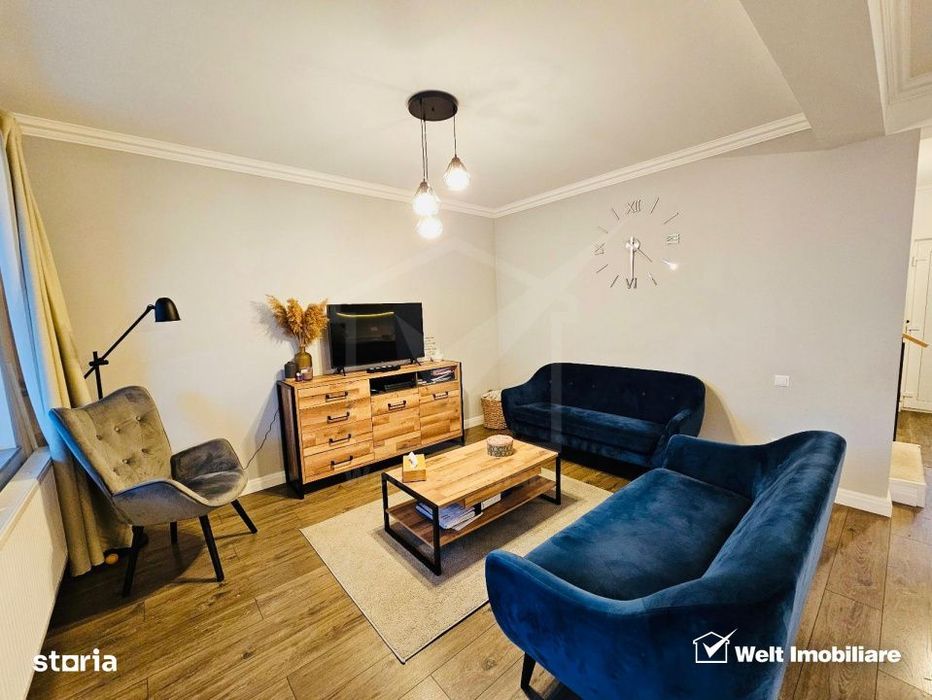 Triplex zona Iris, Voronet, curte verde, parcare, terasa