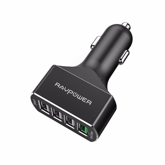 RAVPower 54W USB зарядно за мобилни устройства за автомобил(RP-VC003)