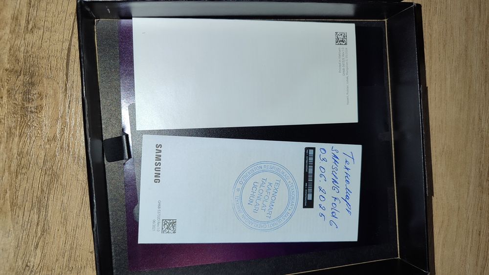 Samsung Z Fold 6 516gb | БУ в идеальном состоянии, с коробкой+гарантия