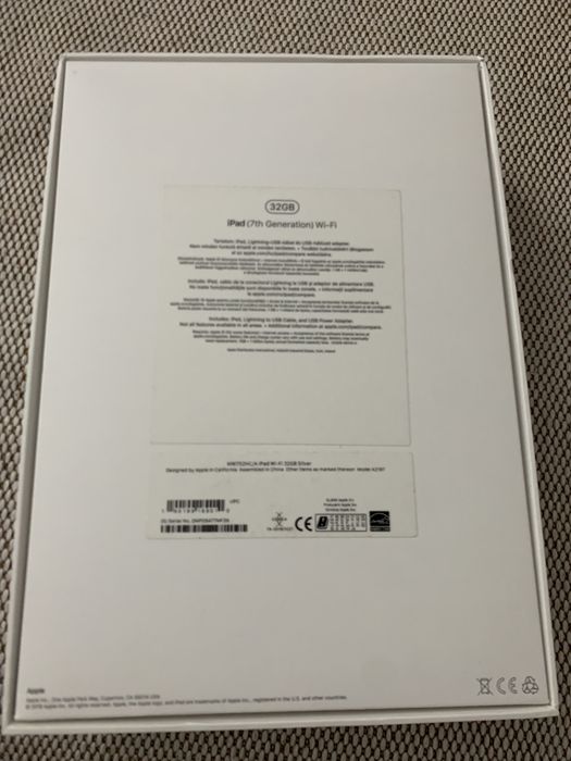 iPad 7th Generation- Wi-Fi, 32 GB - Stare Excelenta - doar Zalau