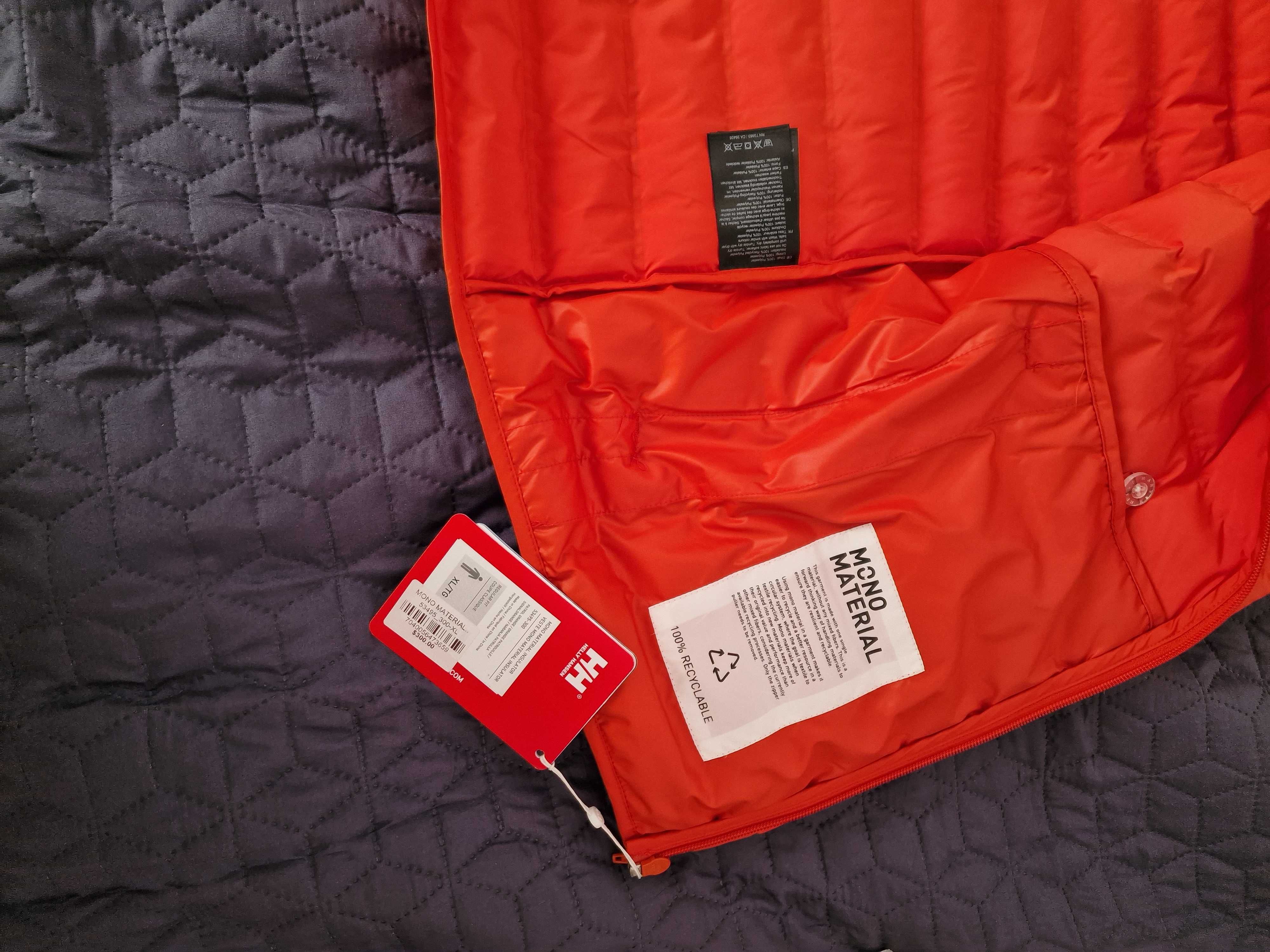 Geaca Helly Hansen, portocalie, noua, XL