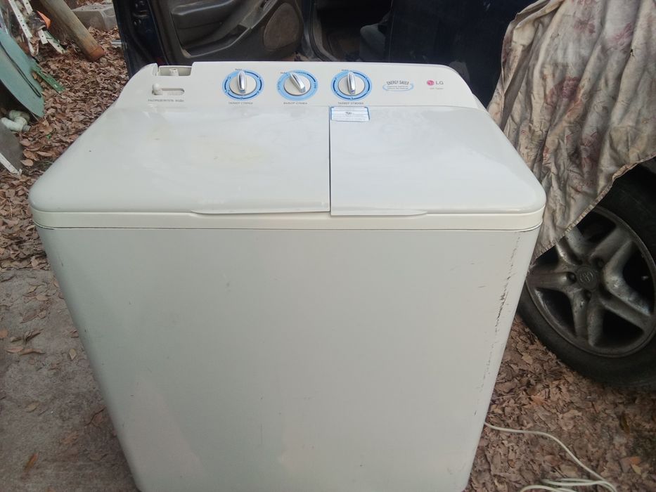 Полуавтомат стиральная машина работает в Алматы