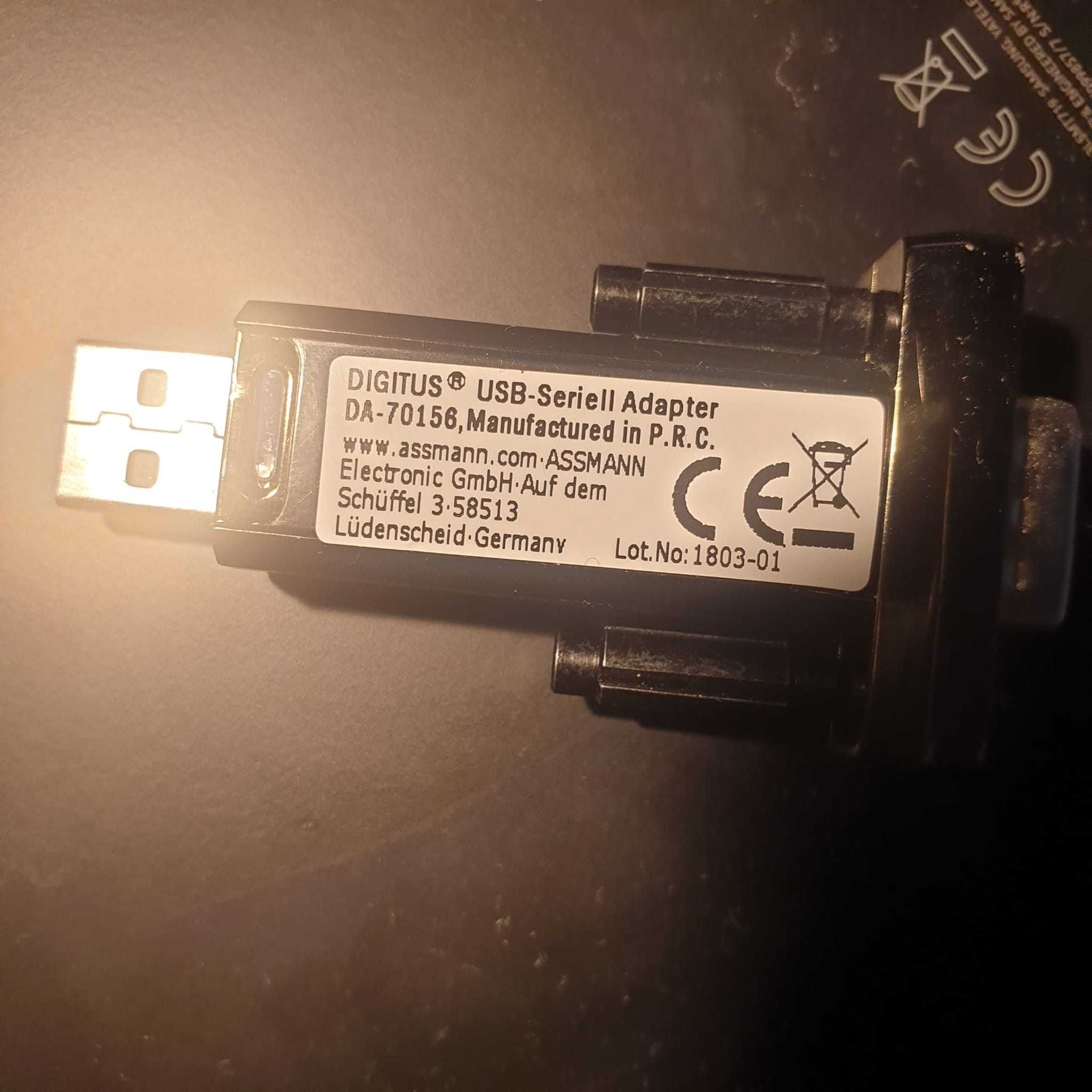 Adaptor Digitus USB 2.0 serial Cod produs: DA-70156