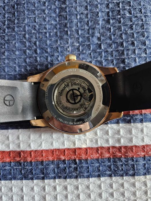 Ceas Claude Bernard Aquarider Open Heart automatic