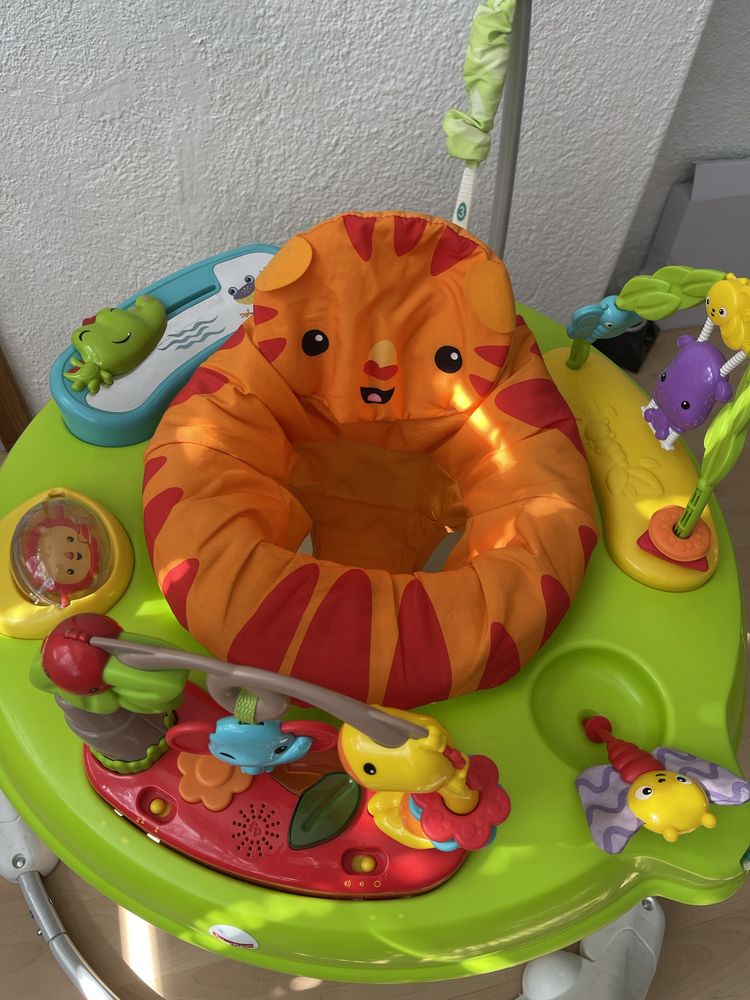 Бебешко бънджи Fisher price Тропическа гора