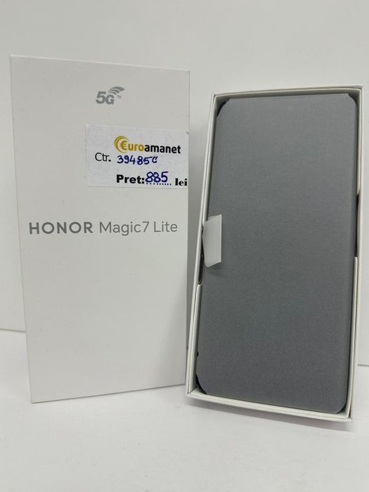 Telefon mobil HONOR Magic7 Lite, Dual SIM, 8GB RAM, 256GB, -I-