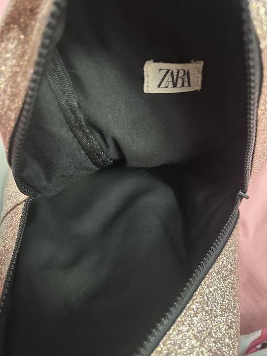 Rucsac pisica cu glitter Zara