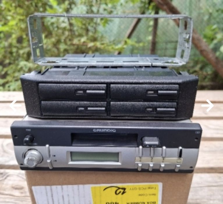 Продавам ретро радио Grundig SCC-1301 и касетник Fisher