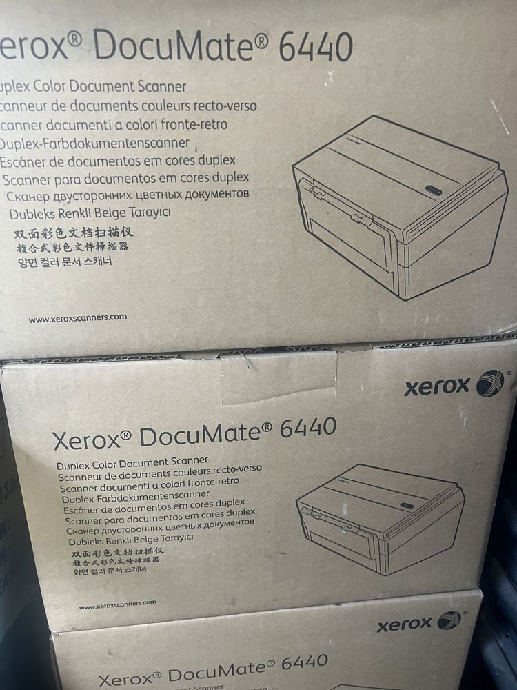 сканер Xerox DocuMate 6440, 4 штуки