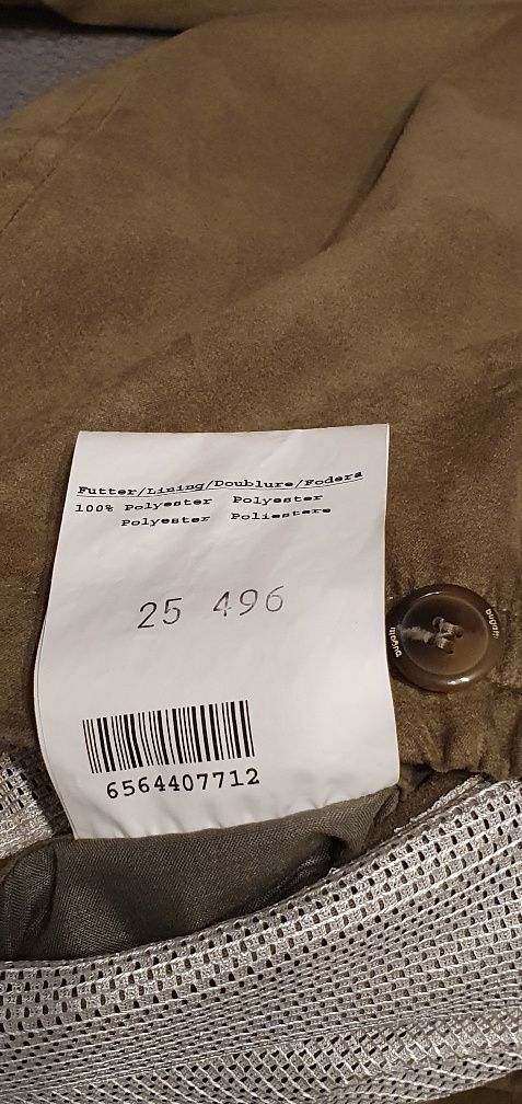 Bugatti suede Geaca de barbati L pentru primavara-toamna culoare bej m