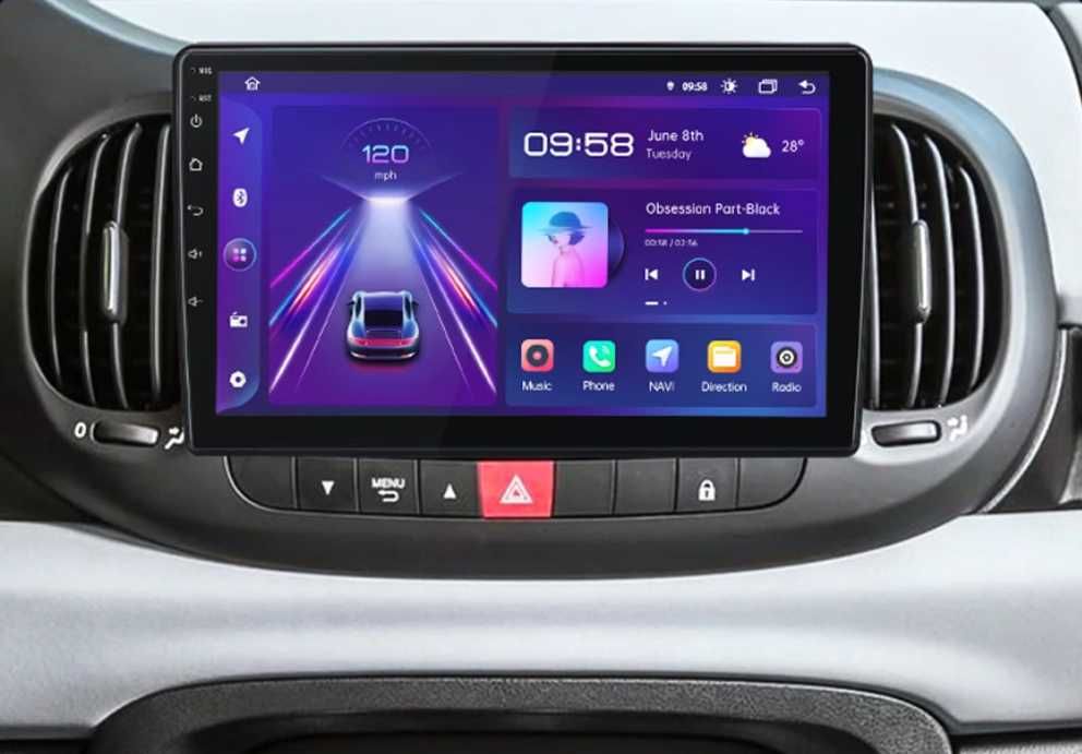 Мултимедия Android за Fiat 500L 2012г-2017