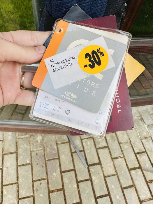 Geaca moto Clover XL protectii mesada impermeabila