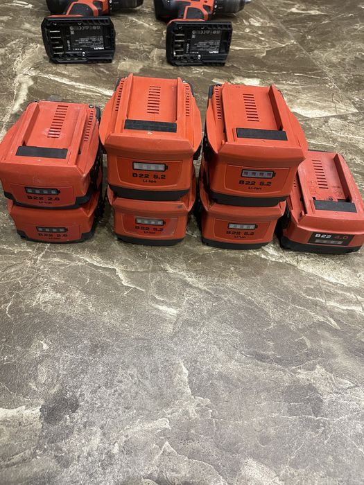 Hilti b22 5,2ah,4,0ah,2,6ah хилти