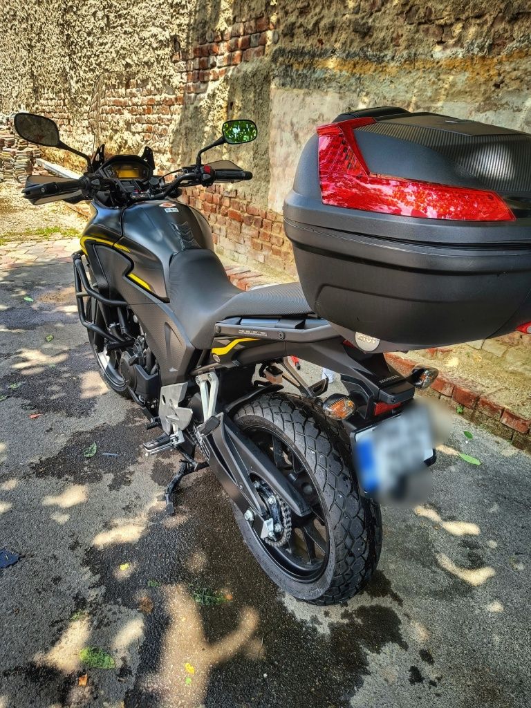 Honda CB500X ABS 2015 – pregătită de drum! (se poate conduce cu A2)