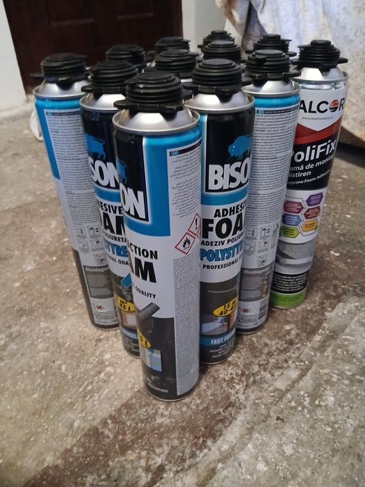 Spuma poliuretanica polistiren Bison