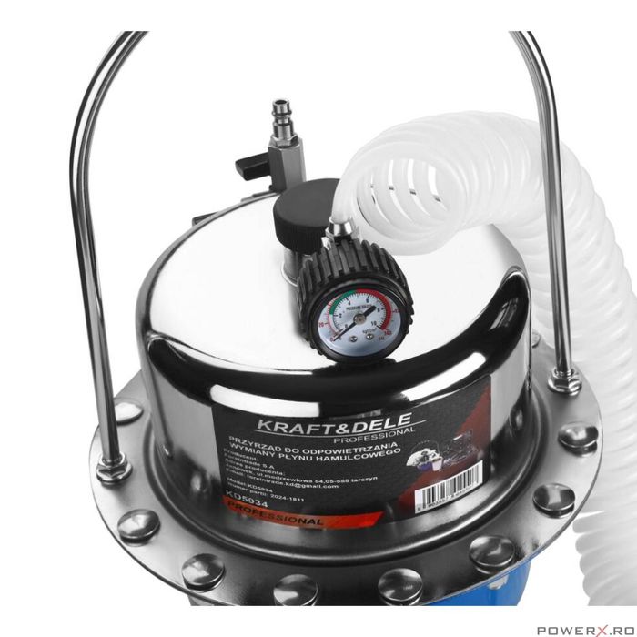 Aparat automat pentru aerisit si schimbat lichid de frana, Kraft