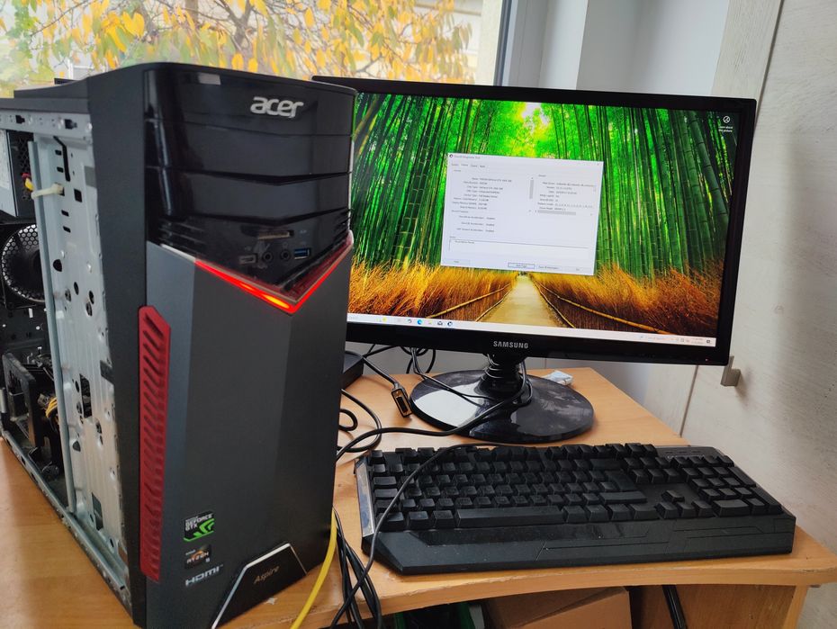 Unitate gaming Acer Nitro Ryzen 5 Ram 16Gb Gtx 1060 ssd 1 tera GTA CSG