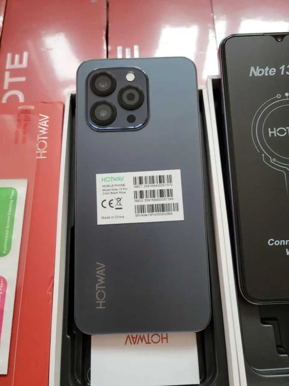 HOTWAV Note 13 Pro 16GB RAM 256GB ROM, 50MP камера, 6.6 инчов 90Hz