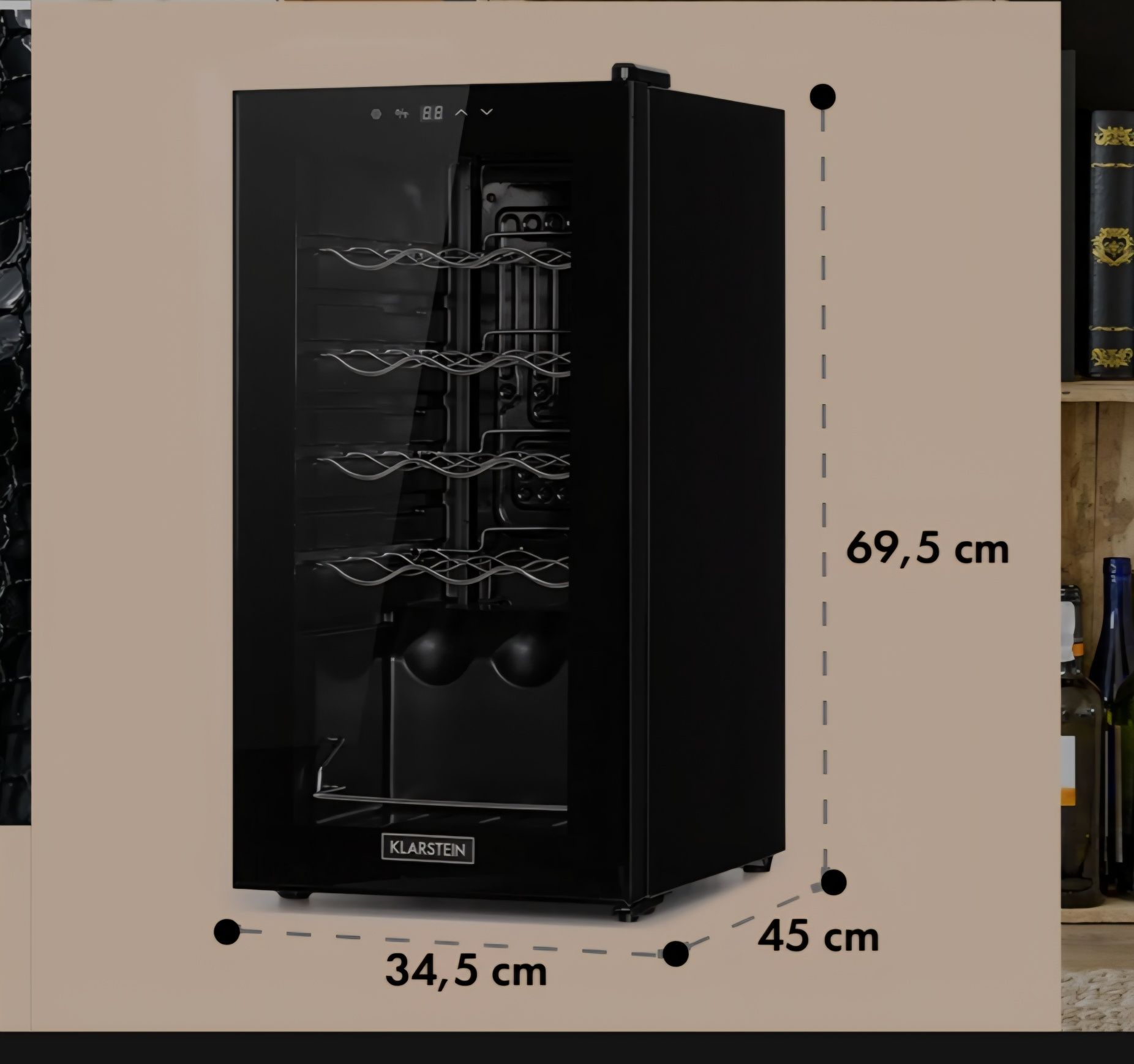 Wine Cooler Klarstein 44L