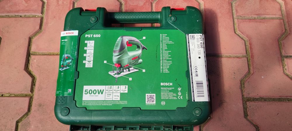 Fierastrau vertical Bosch PST650, 500 W, 3000 rpm