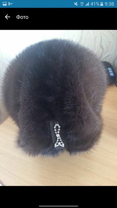 Новая норковая шапка