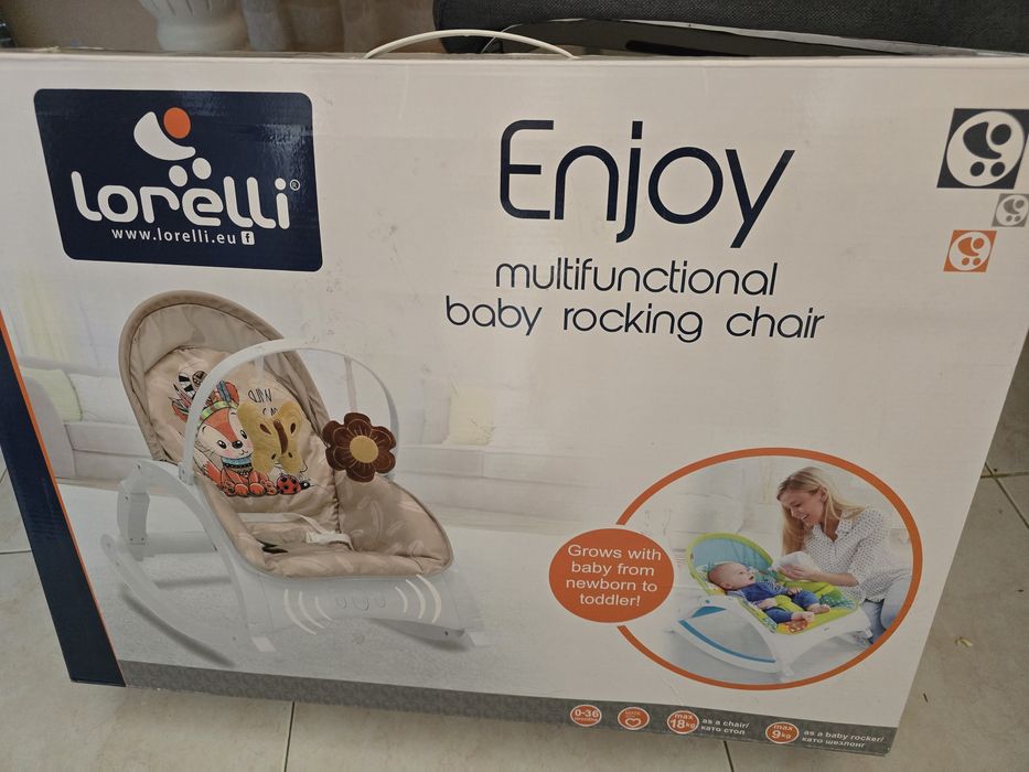 Продава се бебешки шезлонг Lorelli