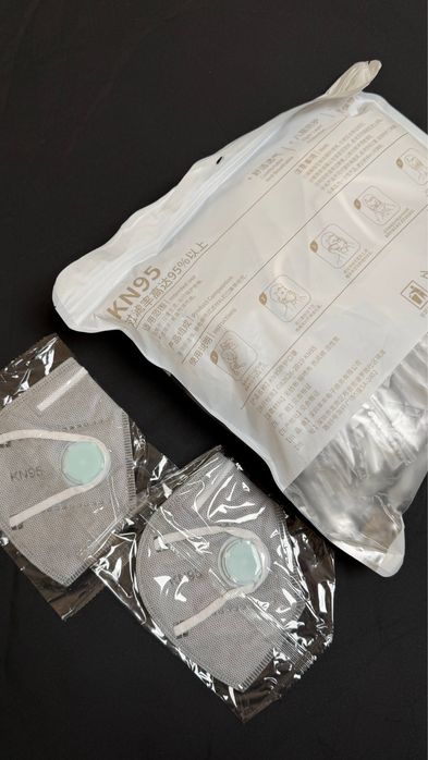 Маски KN-95 с фильтром импортные