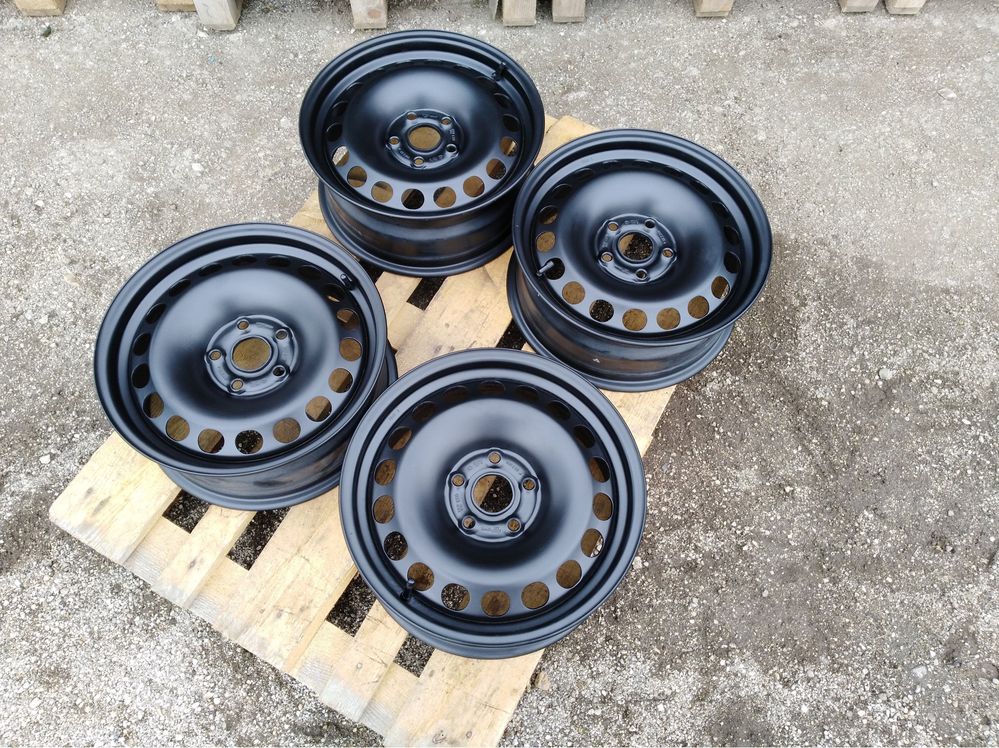 4бр.Оригинални железни джанти 16" 7.5J ET45 за Audi A4 B8 до 2016г.