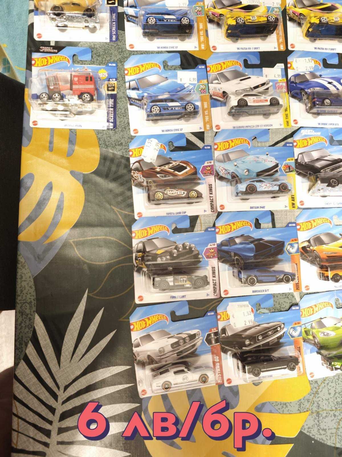 Hot Wheels Audi BMW Mazda Dodge Ford Porsche колички