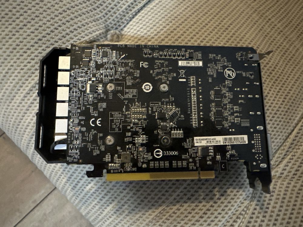 Placa video Radeon RX460 4gb ddr5