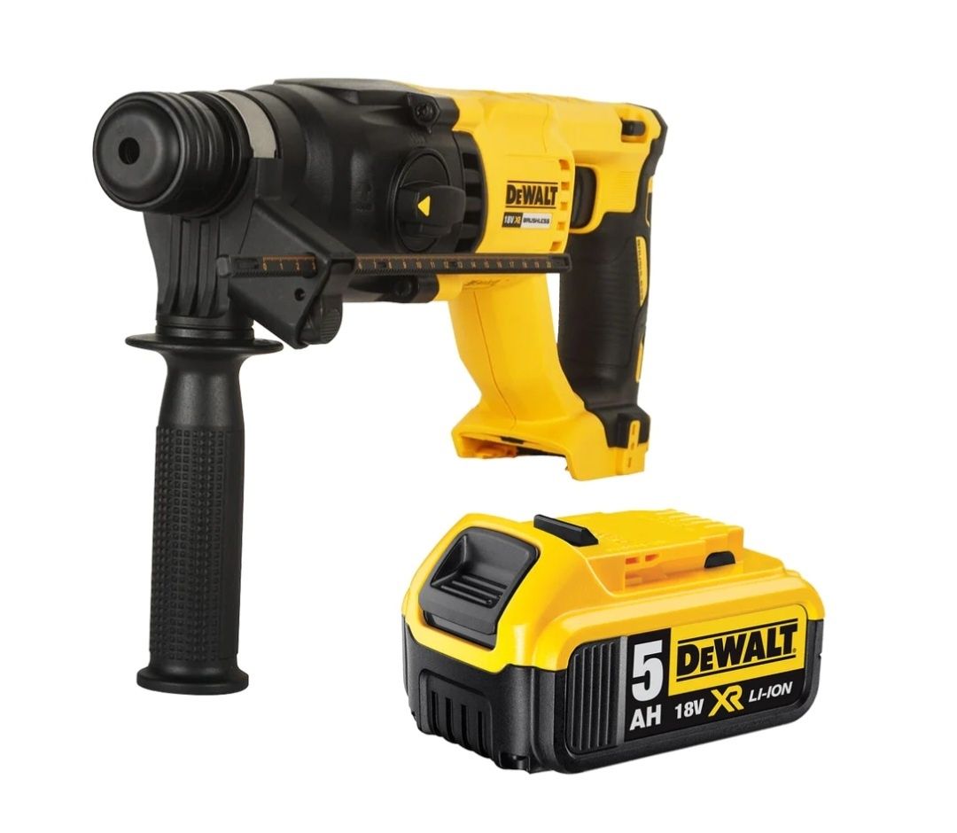 Акумулаторен Перфоратор Dewalt DCH133/18V с 5Ah батерия