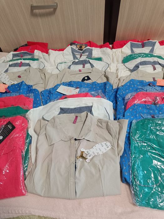 Lot cămăși damă 50 buc / 7,5 lei bucata