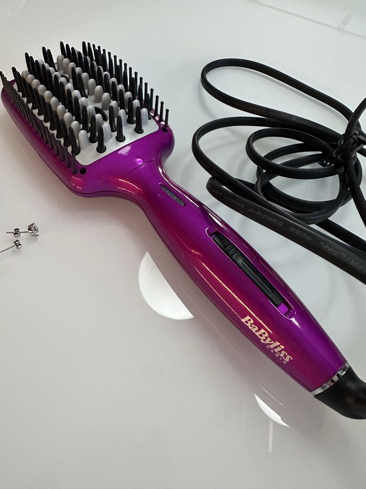 Четка за изправяне и придаване на обем на косата-BaByliss,Ionic,45 w
