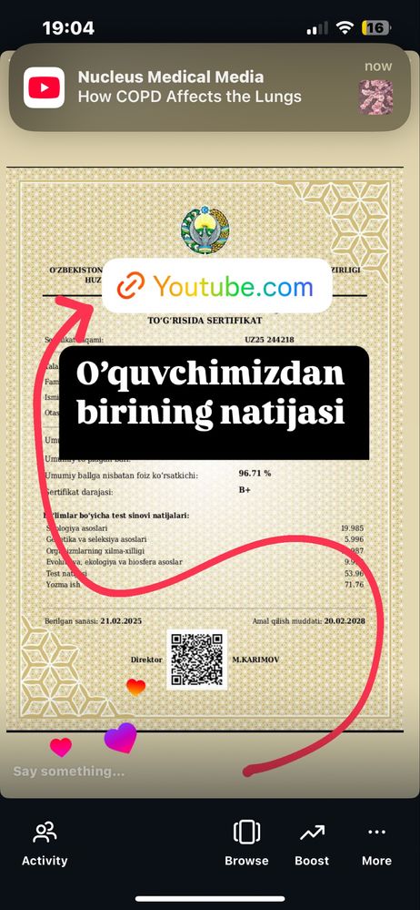 Kimyo fanidan repetitor online