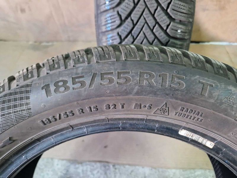 2 Continental R15 185/55
зимни гуми 
DOT3420