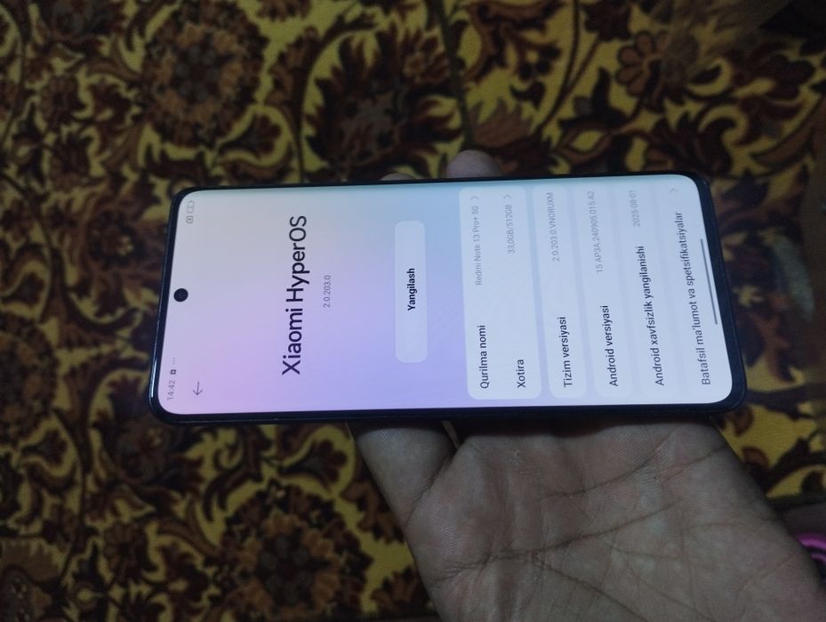 Xiaomi note 13 pro +5g  12+12/512
