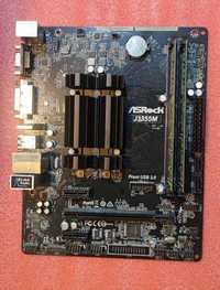 Материнская плата с процессором Asrock J3355M + 4ГБ озу.