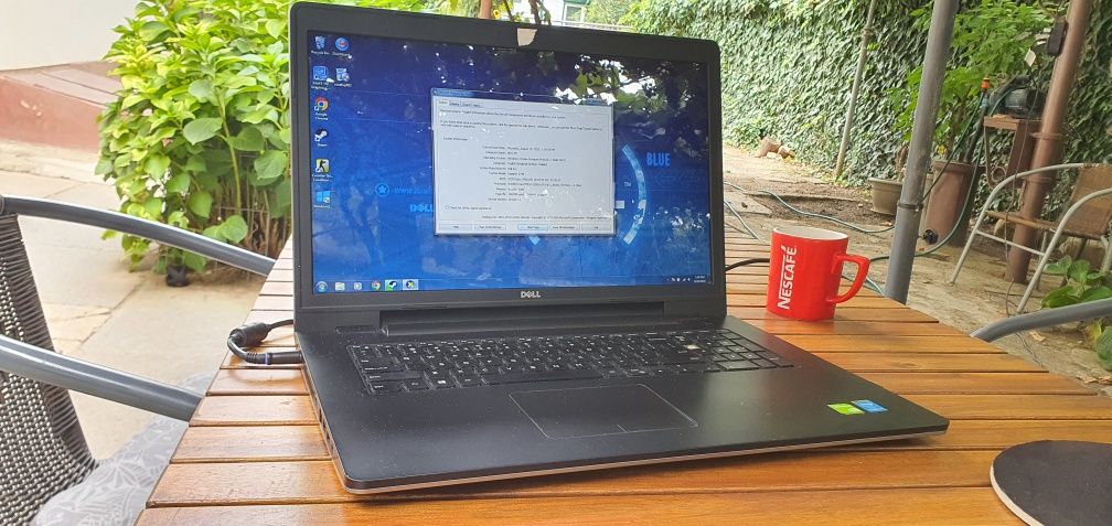 Dell 5749  i5 ,,video dedicata 2gb nvidia,4gb ram,win 10 licenta