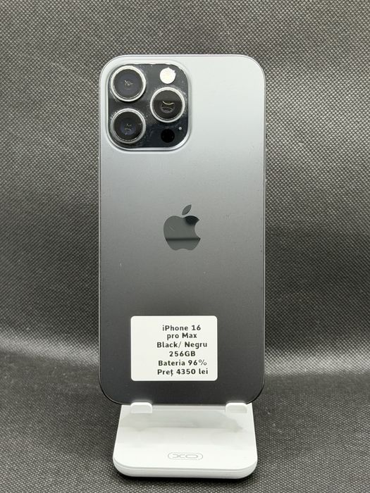 iPhone 16 pro max Pret 4350 lei