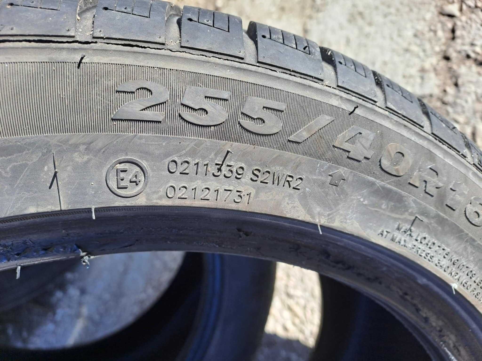 4 бр. зимни Rotalla 255/40 R18 в перфектно състояние
