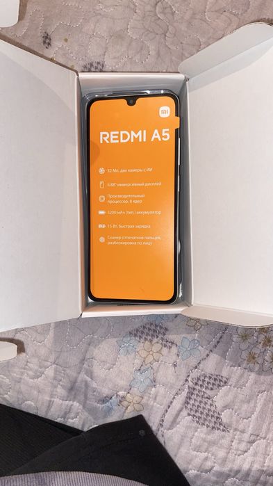 Redmi A5 новый, усталмаган