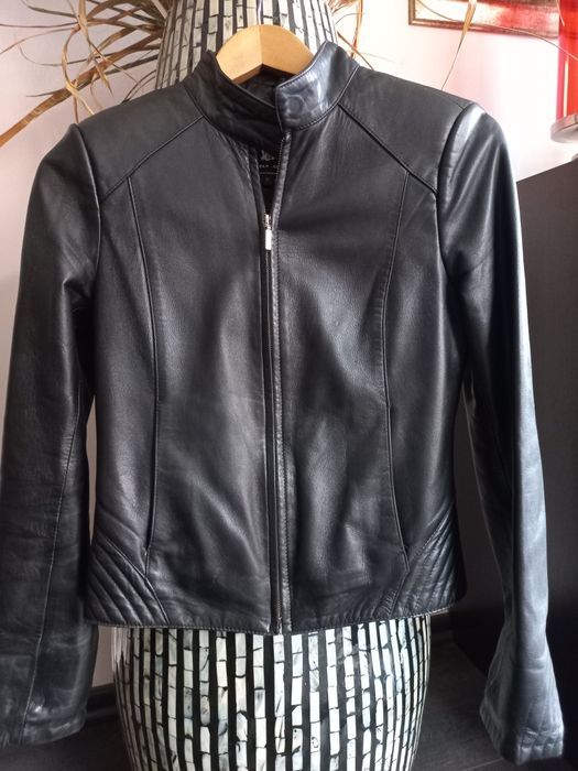 Естествена кожа дамски якета